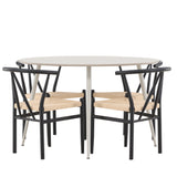 Jídelní stůl Plaza s jídelní židlí Alfons