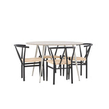 Jídelní stůl Plaza s jídelní židlí Alfons