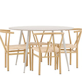 Jídelní stůl Plaza s jídelní židlí Alfons