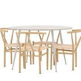 Jídelní stůl Plaza s jídelní židlí Alfons