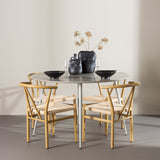 Jídelní stůl Plaza s jídelní židlí Alfons