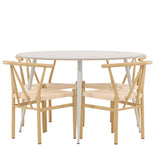 Jídelní stůl Plaza s jídelní židlí Alfons