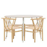 Jídelní stůl Plaza s jídelní židlí Alfons