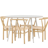 Jídelní stůl Plaza s jídelní židlí Alfons