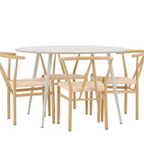 Jídelní stůl Plaza s jídelní židlí Alfons