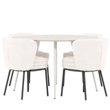 Jídelní stůl Plaza s jídelní židlí Agnes