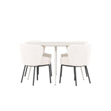 Jídelní stůl Plaza s jídelní židlí Agnes