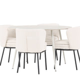 Jídelní stůl Plaza s jídelní židlí Agnes