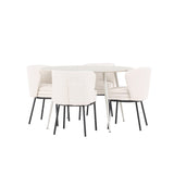 Jídelní stůl Plaza s jídelní židlí Agnes