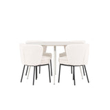 Jídelní stůl Plaza s jídelní židlí Agnes