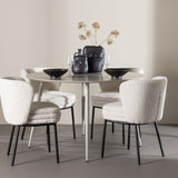 Jídelní stůl Plaza s jídelní židlí Agnes