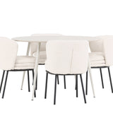 Jídelní stůl Plaza s jídelní židlí Agnes