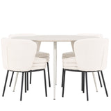 Jídelní stůl Plaza s jídelní židlí Agnes