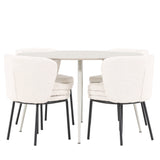 Jídelní stůl Plaza s jídelní židlí Agnes