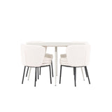 Jídelní stůl Plaza s jídelní židlí Agnes