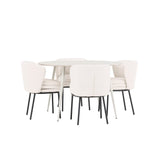 Jídelní stůl Plaza s jídelní židlí Agnes