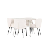 Jídelní stůl Plaza s jídelní židlí Agnes