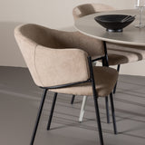 Jídelní stůl Plaza s jídelní židlí Evelina