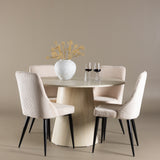 Jídelní stůl Lanzo s jídelní židlí Leone