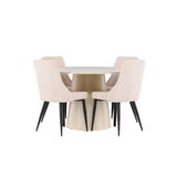 Jídelní stůl Lanzo s jídelní židlí Leone