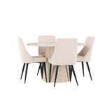 Jídelní stůl Lanzo s jídelní židlí Leone