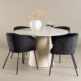 Jídelní stůl Lanzo s jídelní židlí Berit