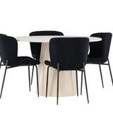 Jídelní stůl Lanzo s jídelní židlí Modesto