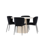 Jídelní stůl Lanzo s jídelní židlí Modesto