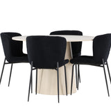 Jídelní stůl Lanzo s jídelní židlí Modesto