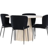 Jídelní stůl Lanzo s jídelní židlí Modesto