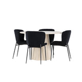 Jídelní stůl Lanzo s jídelní židlí Modesto