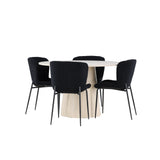 Jídelní stůl Lanzo s jídelní židlí Modesto