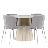 Jídelní stůl Lanzo s jídelní židlí Modesto