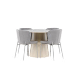 Jídelní stůl Lanzo s jídelní židlí Modesto