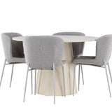 Jídelní stůl Lanzo s jídelní židlí Modesto