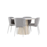 Jídelní stůl Lanzo s jídelní židlí Modesto