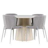 Jídelní stůl Lanzo s jídelní židlí Modesto