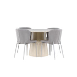 Jídelní stůl Lanzo s jídelní židlí Modesto