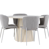 Jídelní stůl Lanzo s jídelní židlí Modesto