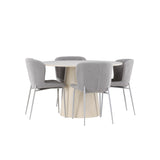 Jídelní stůl Lanzo s jídelní židlí Modesto