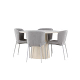 Jídelní stůl Lanzo s jídelní židlí Modesto