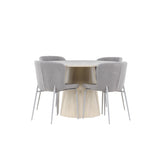 Jídelní stůl Lanzo s jídelní židlí Modesto