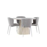 Jídelní stůl Lanzo s jídelní židlí Modesto