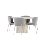 Jídelní stůl Lanzo s jídelní židlí Modesto
