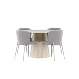 Jídelní stůl Lanzo s jídelní židlí Modesto