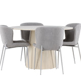 Jídelní stůl Lanzo s jídelní židlí Modesto