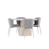 Jídelní stůl Lanzo s jídelní židlí Modesto