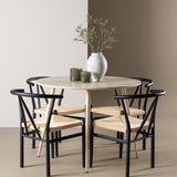 Jídelní stůl Plaza s jídelní židlí Alfons