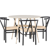 Jídelní stůl Plaza s jídelní židlí Alfons