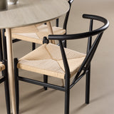 Jídelní stůl Plaza s jídelní židlí Alfons